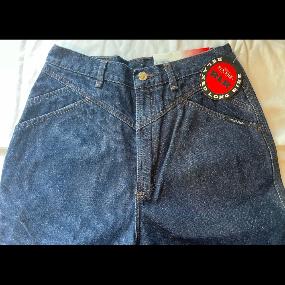 NWT Vintage 80s/90s Western Rocky Mountain Women's High Rise Jeans Size 13/14